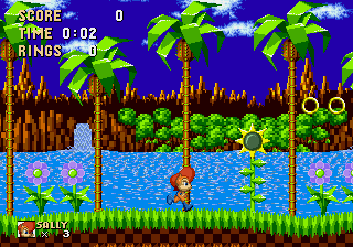 Sally Acorn in Sonic the Hedgehog